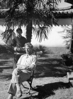 Yunnan, China. Kurt Suter at Lijiang. 7 December 1938.