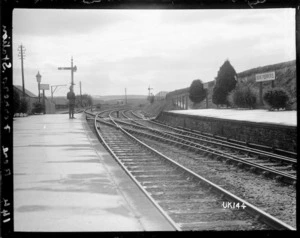 Bere Ferrers railway station, England, in World War I