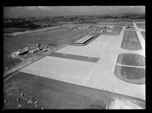 Auckland International Airport, Mangere, under construction