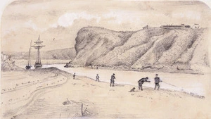 Artist unknown :[Album of an officer]. Left bank redoubt. R[iver] Patea. 1865. 3 May.
