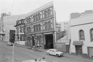 Exterior view of Boulcott Chambers, Boulcott Street, Wellington - Photograph taken by Ian Mackley