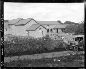 Lustleigh farm house, Devonshire, World War I