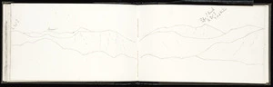 Crawford, James Coutts, 1817-1889 :N 30 [degrees] E. Snow ... [Tararua Range, April 1863]