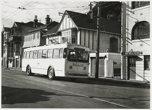A Wellington City Bus on the Roseneath route
