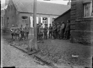 German World War I prisoners in Beauvois, France, World War I