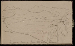 Crawford, James Coutts, 1817-1889 :Mungaroa swamp from hill above Brown's. [1863].