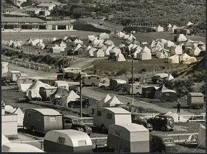 Motor camp, Miramar, Wellington