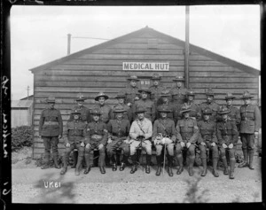 Officers of the New Zealand Medical Corps in England, World War I
