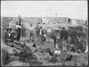 Gum diggers' camp, Northland