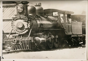N Class steam locomotive NZR 453, 2-6-2 type - Photograph taken by William Henry Scott Kinsey