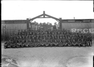 The NCOs and men of the New Zealand Stationary Hospital, Wisques, France