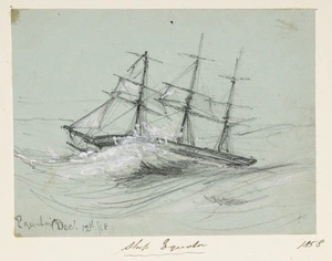 Rees, William Gilbert, 1827-1898 :Ship Equator 1858.