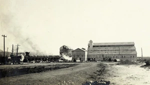 Pipe plant, Onekaka Iron and Steel Company, Golden Bay