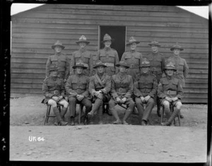 Army camp administrative staff, England, World War I