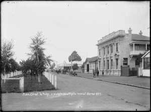 Main Street, Te Puke - Photograph by Henry Winkelmann