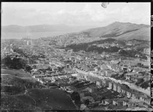 Part 1 of a 4 part panorama of Newtown, Wellington