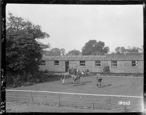 Golf putting at Hornchurch Convalescent Camp, World War I