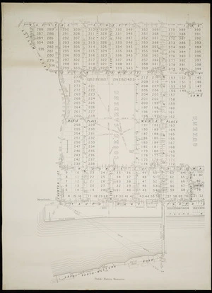 Town of Wanganui [cartographic material] : standard survey / J. Annabell, assistant surveyor.