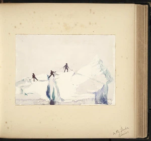 Green, William Spotswood, 1847-1919 :On the Linda Glacier [2 March 1882]