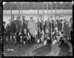 The Codford New Zealand rowing eight, Putney