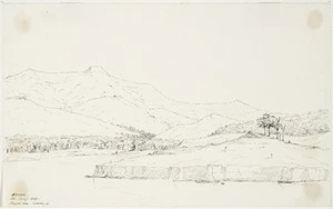 [Mantell, Walter Baldock Durrant] 1820-1895 :Pigeon Bay looking south. 25 August 1848