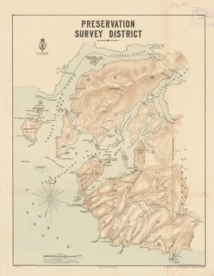 Preservation Survey District [electronic resource] / drawn by W. Deverell, Septr. 1903.