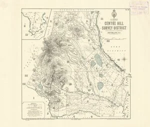 Centre Hill Survey District, Southland, N.Z. [electronic resource] / drawn by W. Deverell, Sept., 1897.