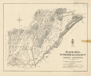 Black Hill, Burwood & Lincoln survey districts [electronic resource] / drawn by W. Deverell April 1913, additions to July 1948.