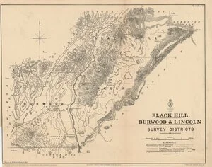Black Hill, Burwood & Lincoln survey districts [electronic resource] / drawn by W. Deverell, April 1913.