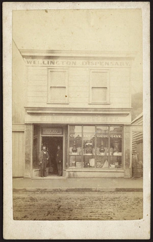 Wellington Dispensary, Willis Street, Wellington