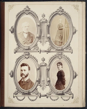 Portraits of the Gibbs family