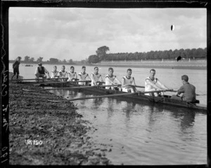 The M T rowing crew, London