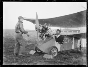 Flying Flea aircraft at Mangere aerodrome