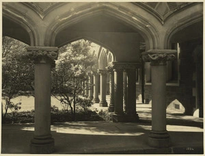 View of the Eastern Cloisters, University of Canterbury, Christchurch