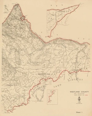 Westland County / drawn and published by Lands & Survey Dept., N.Z.