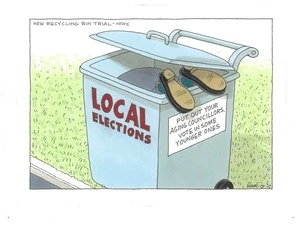 Ageing Councillors - Recycling Bins