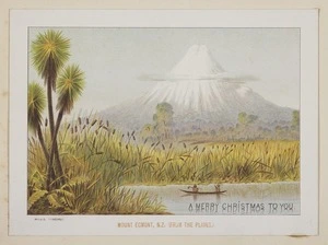 Archibald Dudingston Willis (Firm) :Mount Egmont, N.Z. (from the plains). [ca 1885]