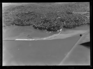 Westhaven Marina and Saint Marys Bay with Ponsonby and Grey Lynn beyond, Auckland Harbour