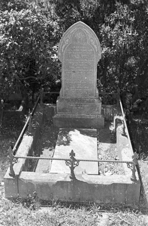Orr family grave, plot 28.E, Sydney Street Cemetery.