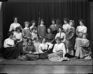 Group of women from the Canterbury School of Arts