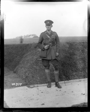 World War I senior camp officer, England