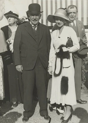 Dr William Edward Herbert and daughter Dorothy