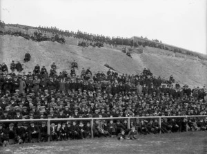 Spectators at Athletic Park, Wellington