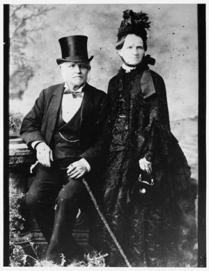 Portrait of Charles and Dinah Clark