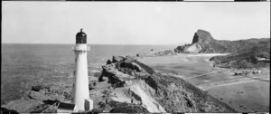 Castlepoint, Wairarapa, with lighthouse