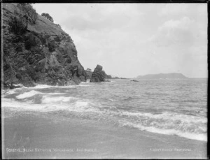 Coastal scene between Whangaroa and Russell, Far North district, Northland Region