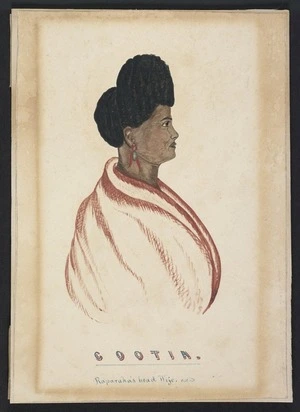 [Hall, R] :Cootia, Raparaha's head wife [After 1843]