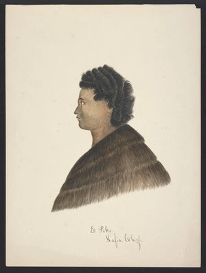 [Coates, Isaac] 1808-1878 :E Piko. Kafia chief. [1843?]