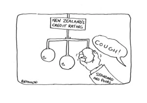 Bromhead, Peter :"New Zealand's credit rating". Auckland Star 17 November 1987.