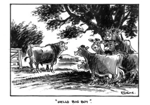 Evans, Malcolm :"Hello big boy". Rural News 1994.